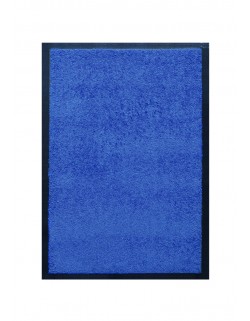 TAPIS DE PORTE D'ENTRÉE - NYLON UNI BLEU - Rectangulaire 40 x 60cm