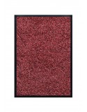 TAPIS DE PORTE D'ENTRÉE - NYLON CHINÉ BORDEAUX - Rectangulaire 40 x 60cm