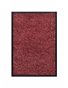 TAPIS DE PORTE D'ENTRÉE - NYLON CHINÉ BORDEAUX - Rectangulaire 40 x 60cm