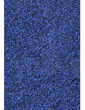 TAPIS DE PORTE D'ENTRÉE - NYLON CHINÉ BLEU - Rectangulaire 40 x 60cm