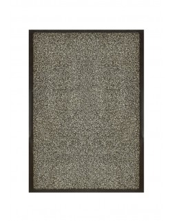 TAPIS DE PORTE D'ENTRÉE - NYLON CHINÉ GRIS - Rectangulaire 40 x 60cm