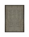 TAPIS DE PORTE D'ENTRÉE - NYLON CHINÉ GRIS - Rectangulaire 40 x 60cm