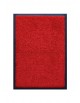 TAPIS DE PORTE D'ENTRÉE - NYLON UNI ROUGE - Rectangulaire 40 x 60cm