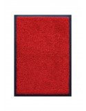 TAPIS DE PORTE D'ENTRÉE - NYLON UNI ROUGE - Rectangulaire 40 x 60cm