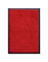 TAPIS DE PORTE D'ENTRÉE - NYLON UNI ROUGE - Rectangulaire 40 x 60cm