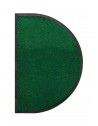 TAPIS D'ENTRÉE DEMI-LUNE - NYLON UNI VERT - 50 x 80cm