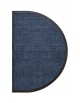 TAPIS D'ENTRÉE DEMI-LUNE - NYLON UNI GRIS ANTHRACITE - 50 x 80cm