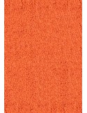 TAPIS D'ENTRÉE DEMI-LUNE - NYLON UNI ORANGE - 50 x 80cm