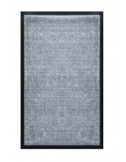 TAPIS DE SALLE DE BAINS - NYLON UNI GRIS CLAIR - Rectangulaire 50 x 120cm