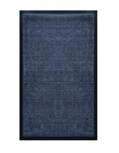 TAPIS DE SALLE DE BAINS - NYLON UNI GRIS ANTHRACITE - Rectangulaire 50 x 120cm