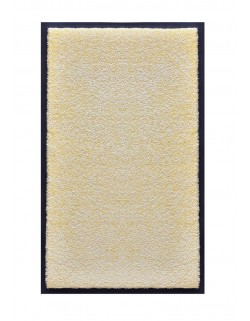 TAPIS DE SALLE DE BAINS - NYLON UNI BLANC CASSÉ - Rectangulaire 50 x 120cm