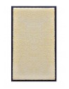 TAPIS DE SALLE DE BAINS - NYLON UNI BLANC CASSÉ - Rectangulaire 50 x 120cm