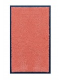 TAPIS DE SALLE DE BAINS - NYLON UNI SAUMON - Rectangulaire 50 x 120cm
