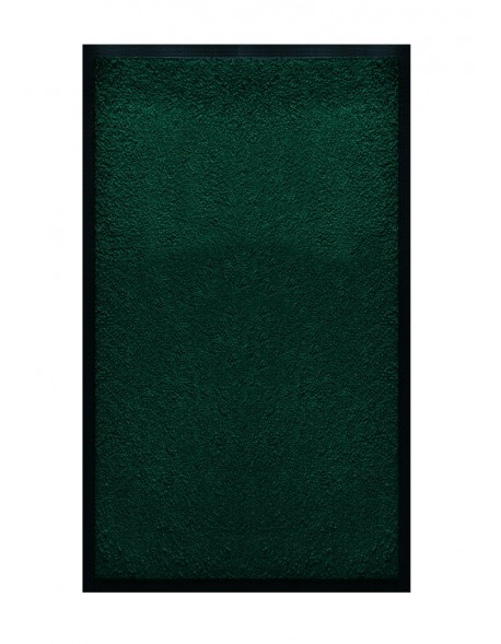 TAPIS DE SALLE DE BAINS - NYLON UNI VERT FONCÉ - Rectangulaire 50 x 120cm