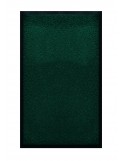 TAPIS DE SALLE DE BAINS - NYLON UNI VERT FONCÉ - Rectangulaire 50 x 120cm