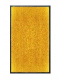 TAPIS DE SALLE DE BAINS - NYLON UNI JAUNE ORANGÉ - Rectangulaire 50 x 120cm