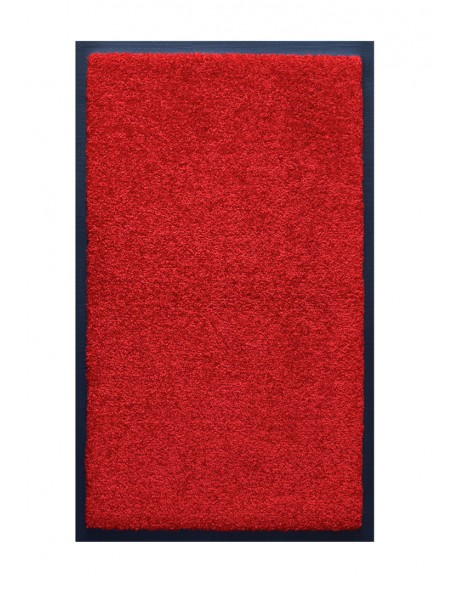 TAPIS DE SALLE DE BAINS - NYLON UNI ROUGE - Rectangulaire 50 x 120cm