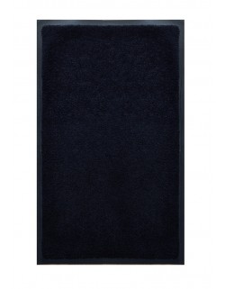 TAPIS DE SALLE DE BAINS - NYLON UNI NOIR - Rectangulaire 50 x 120cm