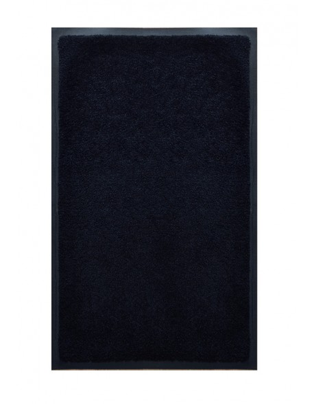 TAPIS DE SALLE DE BAINS - NYLON UNI NOIR - Rectangulaire 50 x 120cm