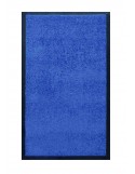 TAPIS DE SALLE DE BAINS - NYLON UNI BLEU FONCÉ- Rectangulaire 50 x 120cm