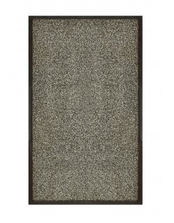 TAPIS DE SALLE DE BAINS - NYLON CHINÉ GRIS CLAIR - Rectangulaire 50 x 120cm