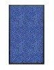 TAPIS DE SALLE DE BAINS - NYLON BLEU CHINÉ - Rectangulaire 50 x 120cm