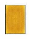 TAPIS DE PORTE D'ENTRÉE - NYLON UNI JAUNE ORANGE - Rectangulaire 40 x 60cm
