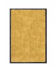 TAPIS DE PORTE D'ENTRÉE - NYLON UNI JAUNE - Rectangulaire 40 x 60cm