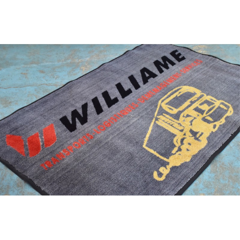 TAPIS LOGO PERSONNALISÉ : Transport Williame